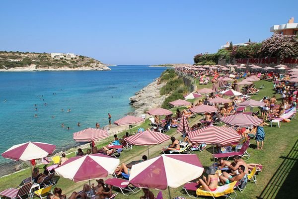 Loutraki Beach near Chania Airport