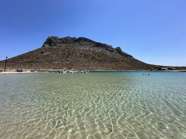 Stavros Beach near Chania Airport